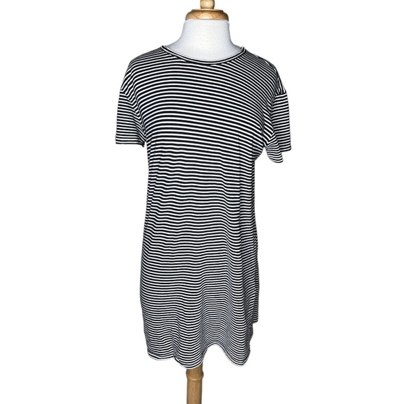 Everlane The Cotton Striped Tee Dress - Picture 2 of 5